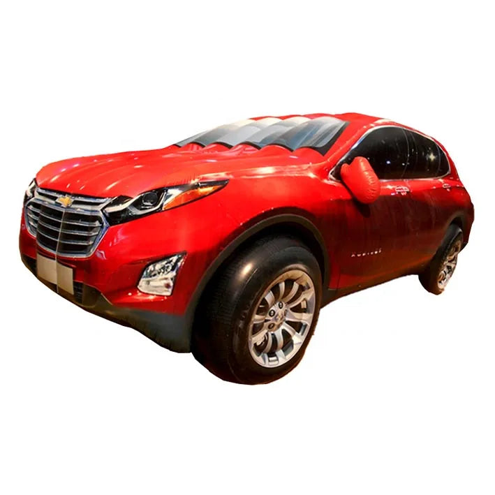 Customized Waterproof PVC Outdoor Big Inflatable Car Model with Electric Blower for Advertising and Promotion