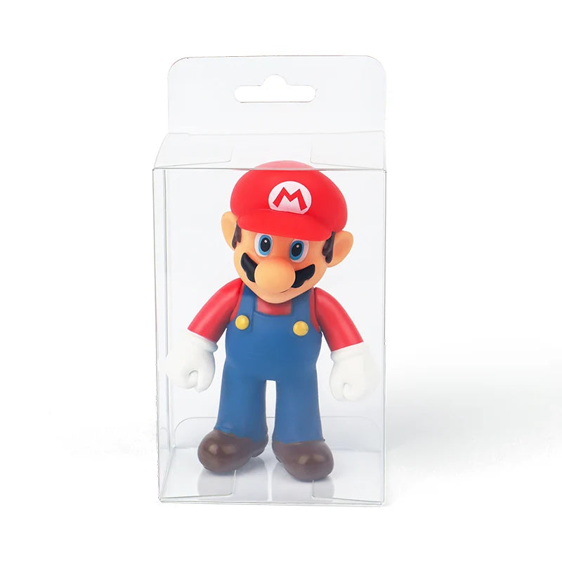 Clear Cube Acetate Box Toy Figure Display Boxes PET Packaging Clear Vinyl Figure Toy PVC Plastic Box