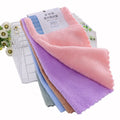 5 Pcs Super Absorbent Coral Fleece Microfiber Dishcloths Quick-Dry Compressed Reusable Kitchen Towels for Home Use