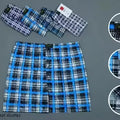 Plus Size Loose Men's Knitted Underwear Breathable Anti-Bacterial Quick Dry Mid-Rise Shorts Boxers Printed Pattern Eco-Friendly