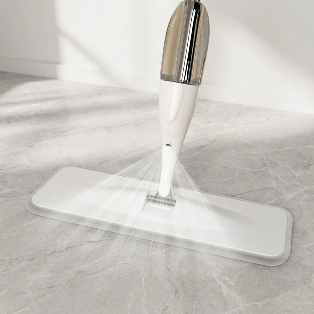 Spray Mop Broom Set Dry and Wet Reusable Microfiber Mat Rotary Home Kitchen Cleaning Wood Tile Floor Tool
