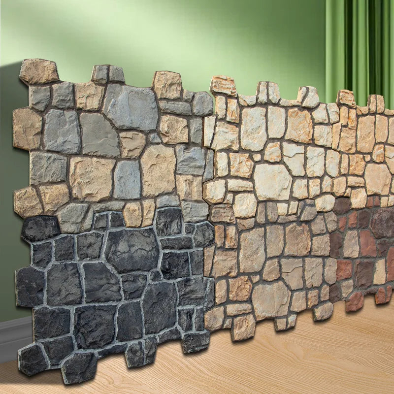 Baijiax Modern Carbon Rock Plate Flexible PVC Marble Wall Slab Board with Infinite Patterns 1-Year Warranty