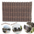 Best Selling Garden Furniture Material Accessories PE Plastic Synthetic Weaving Wicker Rattan Material