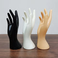 Fashion Plastic Cheap Price Ring Display Holder Multi Color Hand Model Display Rack for Jewelry Shop Watch Display Props