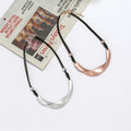 TongLing European Short Strand Rope Necklace Minimalist Geometric Necklace for Daily Life