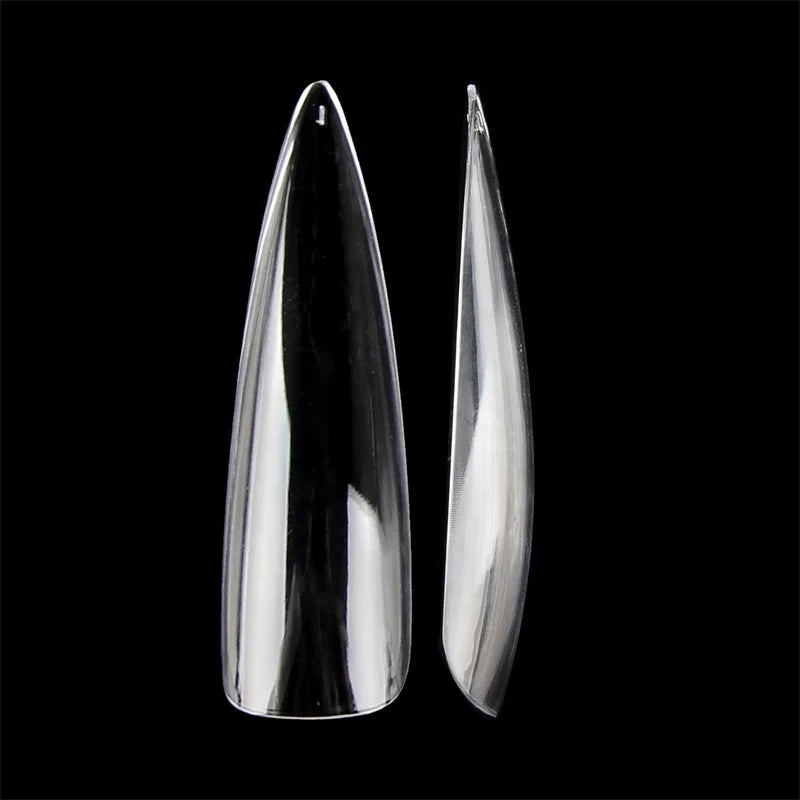 XXL Long Stiletto  NAIL Tips Ultra Thin Nail and Strong Tips  Press on Nail  for Salon