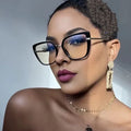 TR90 Anti Blue Light Blocking Cat Eye Glasses Frame Women Luxury Designer Retro Eyeglasses for Ladies Fashion Optical Frame