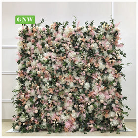 GNW Artificial Flower Wall High Quality Flower Wall Wedding Backdrop for Wedding Decor Artificial Party Decor