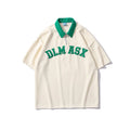 Unisex High School Fashion Oversized Zip for Polo Shirt Custom Embroidered Logo 100% Cotton Jersey Solid Pattern