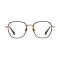 Popular Fashion Custom Luxury Titanium Men's Optical Glasses Diamond Shaped Eyeglass Frames Premium Design