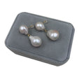 13-18 mm Biggest Baroque Pearl 925 Silver Earring With18k Gold Plating 100% Nature Freshwater Pearlswholesale Price.