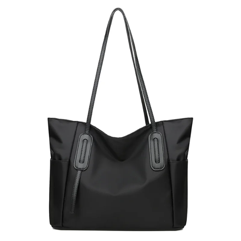Lightweight Nylon Tote Bag for Women Shoulder Handbags and Travel Work Purse