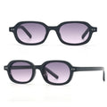 2025 New European American Retro Fashion Sunglasses for Men Women UV Protection High-End Oval Small Polarized Glass Plastic