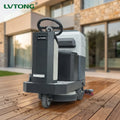 New Cheap Price Best Selling Electric Ride-On Floor Scrubber Machine with 55L Solution Tank Street Sweeper