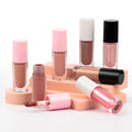New Arrival Vegan Private Label Lip Gloss Tube Luxury Lip Gloss Container Shimmer Lip Gloss With Big Brush