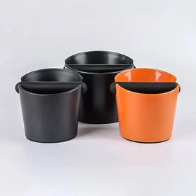 Shock Absorbent Durable Coffee Knock Box Silicone Mini Coffee Knock Box With Removable Knock Bar