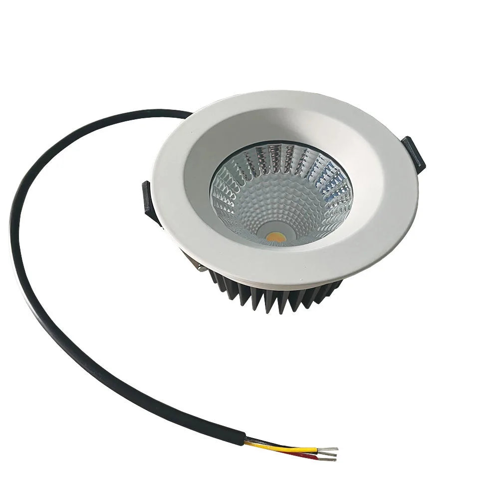 Benory DC 24V LED Spot CRI95 Waterproof IP65 Downlight Led 12W RGBW CCT Tunable White KNX Loxone Dali PWM Dimmable