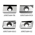 CHENGZHEN APKT 1604 APKT1135 Aluminum Turning Inserts - CVD/PVD Coated Milling Blades - Professional Alloy Wood Threading RoHS