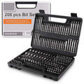 208 Piece Complete Carbon Steel Heated Drill Bit Set Mechanic Tool Kit Drill Tool Box 1 Year Warranty OEM Customized Support