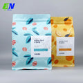 8oz 12oz 16oz Wholesales Customize logo Printing Flat Bottom Custom Matte Outside Foil Coffee Packaging Bags with Valve