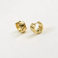 New Arrival Fashion Jewelry 18K Gold Plated Stainless Steel Tiny Hoop Earrings for Women