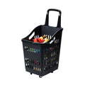 RH-BPR70-TS 470*390*845mm Black 70L Big Shopping Basket