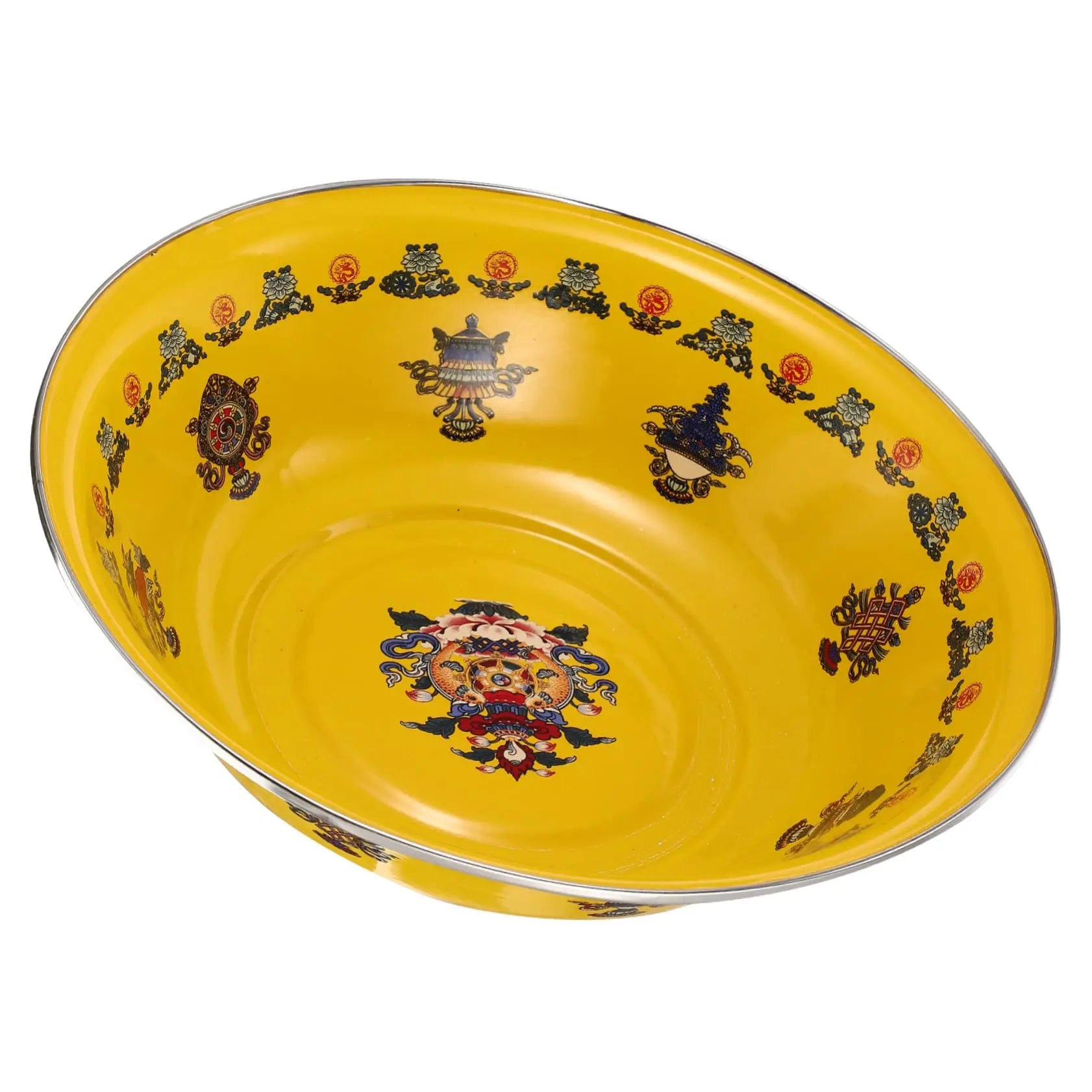 Senny China Factories Enamel Wash Basin Enamel Steel Basin Large Enamel Basin