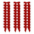 Ready to Ship Pre-Made Floral Satin Twist Tie for Cookie Candy Chocolate Gift Wrapping Factory Direct Ribbon Bow