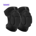 AOLIKES Men's Compression Knee Brace Elastic Support Pads Knee Pads Fitness Equipment Volleyball Basketball Cycling 0217B