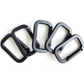 SDPSI DCT Heavy Duty Carabiner Custom Titanium Aluminum Large Metal Steel Clip Snap Hook Black Color for Climbing