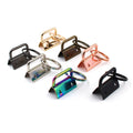 10pcs/lot 26mm Ribbon Ends Clamps Premium Bag Strap Ends Clips Fasteners Clasps Metal Luggage Tail Clip Felt Tail Clip Metal Ta