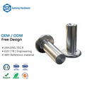 Factory Wholesale High Quality Aluminum Flat Pan Head Solid Semi-Tubular Rivets ISO Standard Customizable Sizes for General