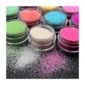 TCOWO Natural Biodegradable Eco-friendly Sparkle Rainbow Colorful Fine Glitter for Crafts and Cosmetics Soap