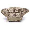 Custom Outdoor Multifunctional Tactical Camo Polyester Zipper 20L Waterproof Unisex Fanny Pack Waist Bags