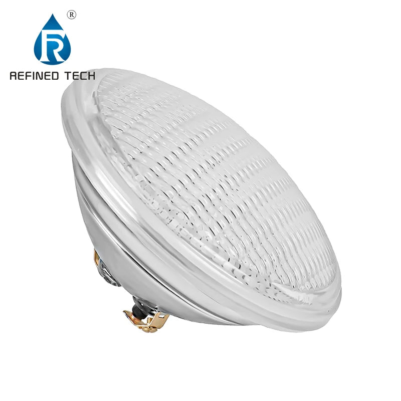 IP68 Rated LED Swimming Pool Light Glass PAR56 Replacement Bulb 12V 18W/24W/35W RGB Underwater Light