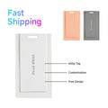 Customized Luxury Hanging Labels Special Swing Paper Products Cheap Clothing Hang Tag for Garments