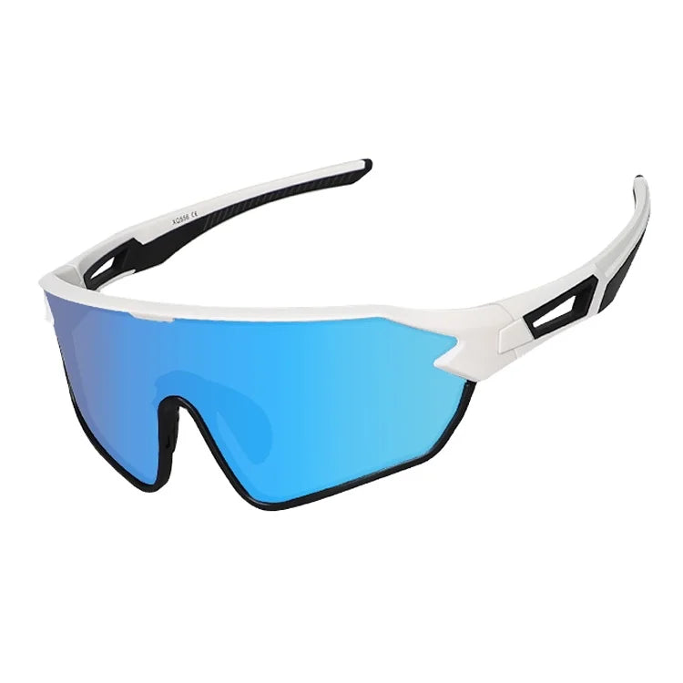 Large Frame Interchangeable Clean Lens Hiking Cycling Glass Outdoor Style Polarized Sports Eyewear