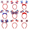 2026 New American Independence Day Hair Bracelet Hair Accessories Children Adult Party Decoration Patriotic Parade Red Headband
