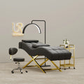 Union Win Hot Sale Simple Beauty Salon Curved Lash Facial Spa Bed Adjustable s Shaped Reclining Massage Table Bed