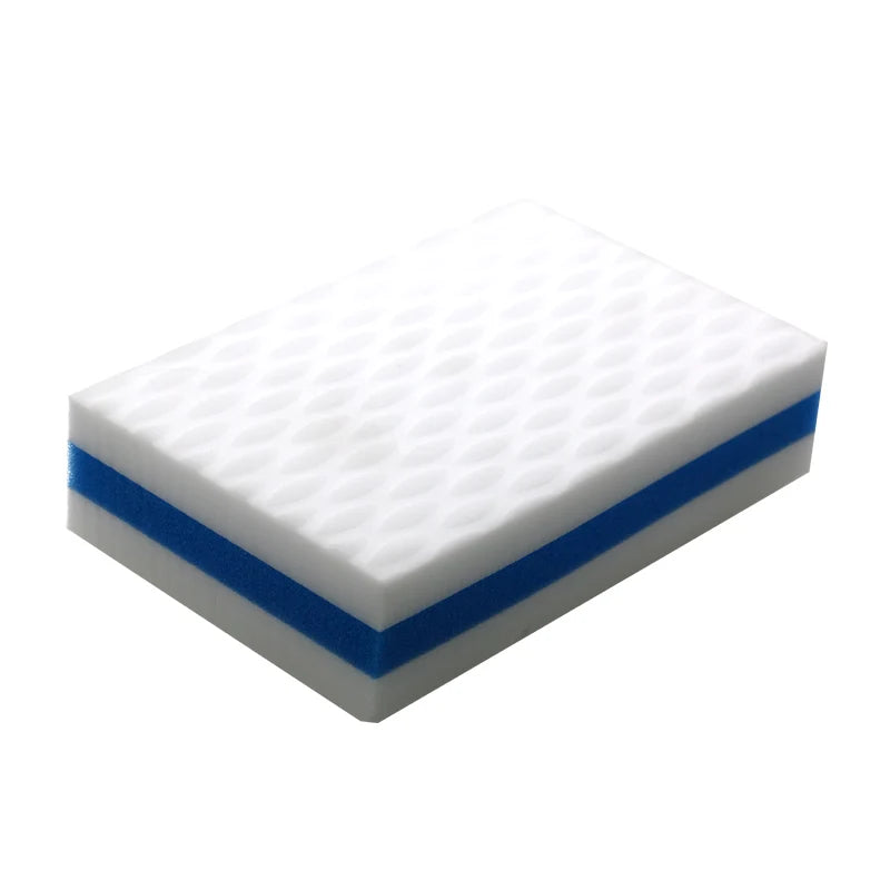 White Blue Composite Magic Decontamination Compression Cleaning Nano Sponge Magic Foam Eraser