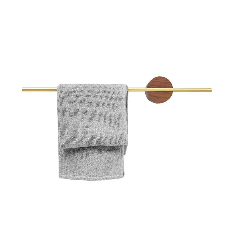Wall Mounted Stainless Steel Bathroom Towel Bar Single Towel Rail Towel Holder