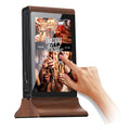 Top Selling FYD-835SD WIFI Touch Screen Media Advertising Equipment Menu Order Charging Digital Kiosk Restaurant Cafe Pub Hotel
