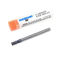 For DESKAR Customizable 4F-4R0.2mmX4X8X50 HRC50 Carbide End Milling Cutter 4-Flute Milling Cutting Tools with ODM OEM Support