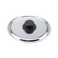 Tomatto CO134 AISI 430 Stainless Steel 34cm Polished Cookware Pots Bakelite Plastic Lids Black Knob Eco-Friendly Metal