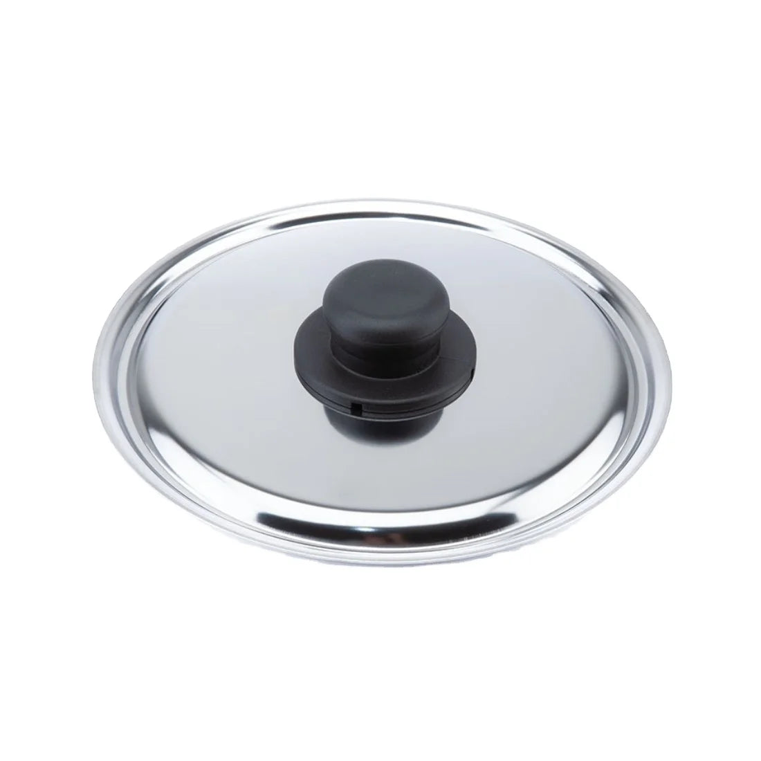 Tomatto CO134 AISI 430 Stainless Steel 34cm Polished Cookware Pots Bakelite Plastic Lids Black Knob Eco-Friendly Metal