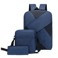 Waterproof Stylish USB Backpack for Youth Business Leisure Fashionable Computer Bag with Nylon Lining and Zipper Closure
