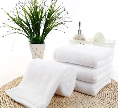 Solid Color Cotton Hotel Towel Quick-Dry Plain Weave for Beauty Stripe Pima for Christmas