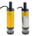 Portable Mini 12V/24V DC Electric Submersible Pump 12L/min Fuel Transfer Aluminum Alloy Shell Pumping Diesel Oil Water OEM