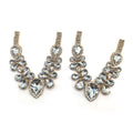 Summer Fashion slippers Rhinestone clear Acrylic Shoe Buckle Decoration Accessories for Women Sandals Design
