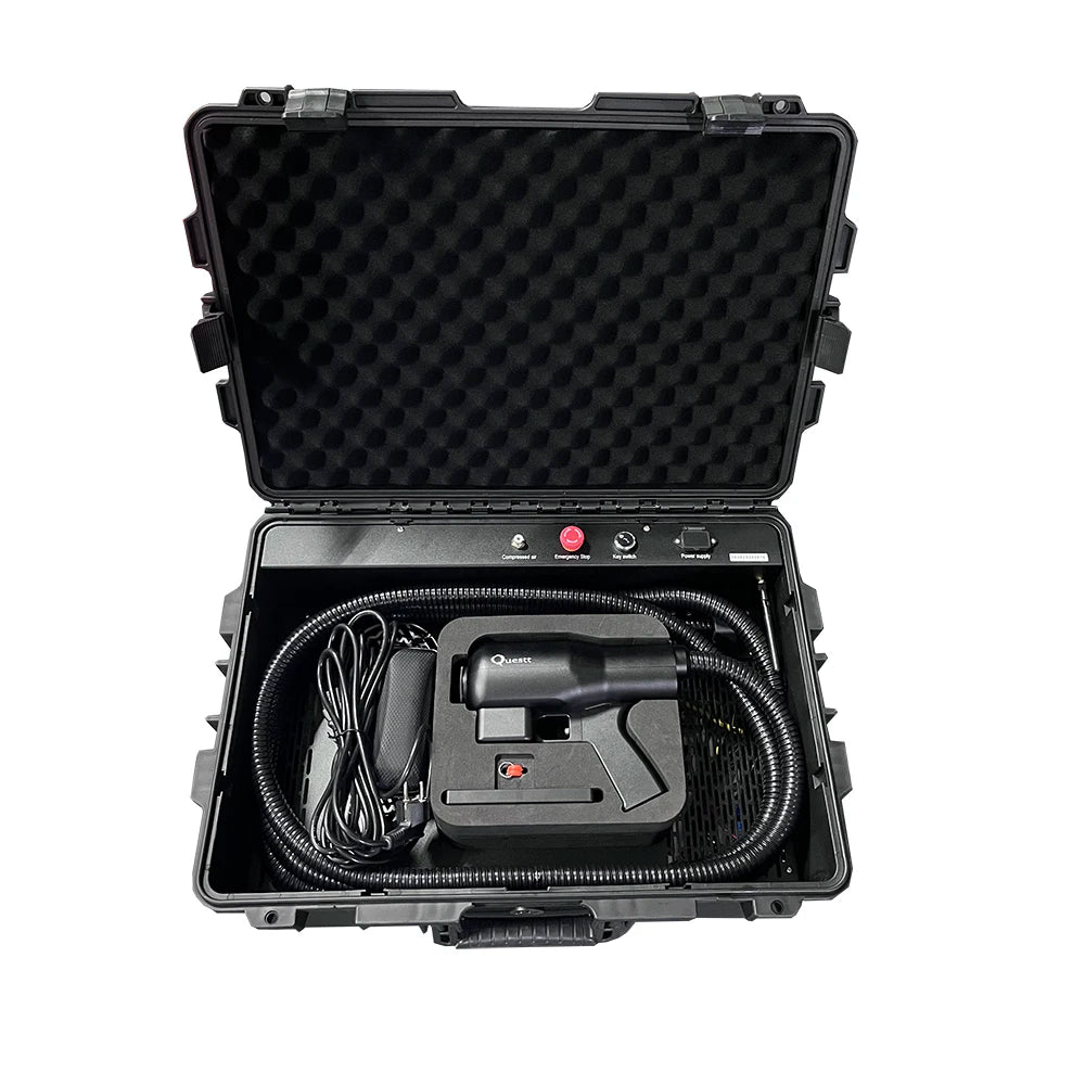 New Portable 200W Handheld Pulse Fiber Laser Cleaner Rust Remover High-Accuracy for Metal Stainless Steel Aluminum Stone & Wood